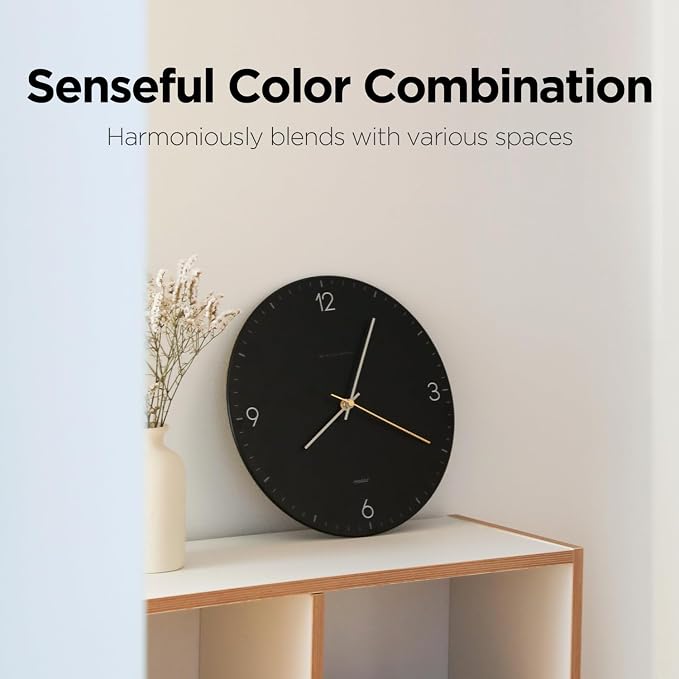 mooas Flatwood Wall Clock - Image 3