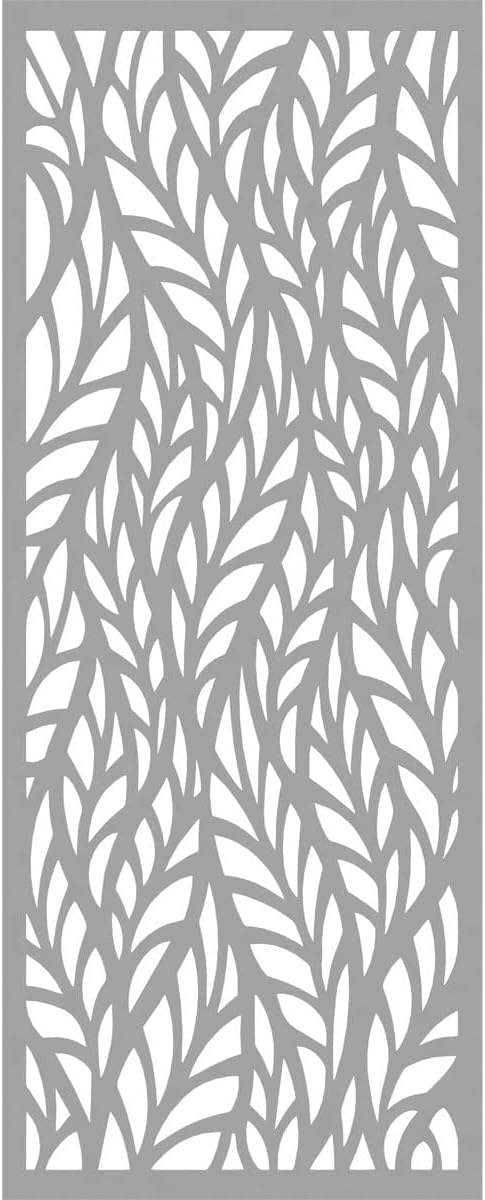 33 3/8"W x 84 3/8"H x 3/8"T Ortonville Decorative Fretwork Wall Panels in - Image 4