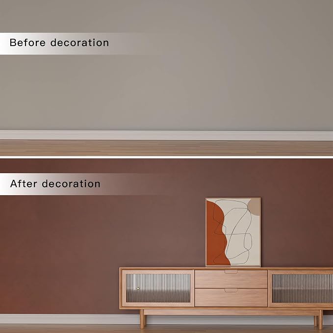 3D Wall Panels - 4PCS 47.2"x23.6" Faux Stone Wall Covering - MCM Modified Clay - Image 3