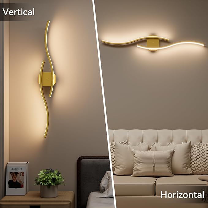hunhun Battery Operated Wall Sconces Set of Two, Wireless Wall Sconce - Image 5