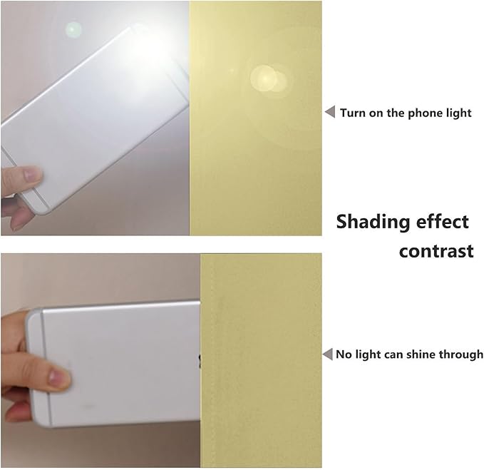 NICETOWN Paler Yellow Full Shade Curtain Panels, Pair of Energy Smart & Noise - Image 3