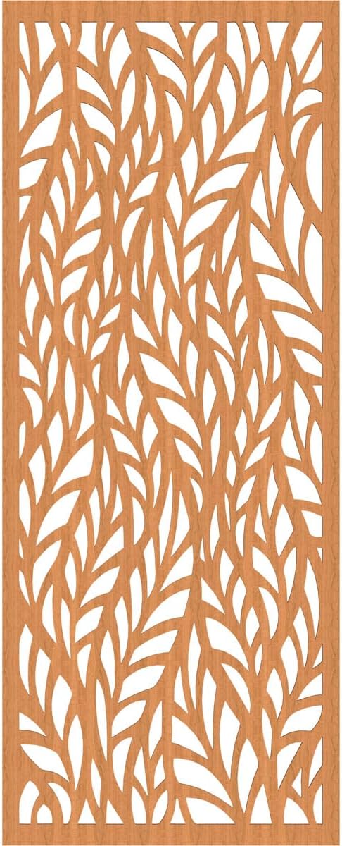 Ortonville Decorative Pierced Fretwork Wood Wall Panels, 25 3/8"W x 64 3/8"H x - Image 2