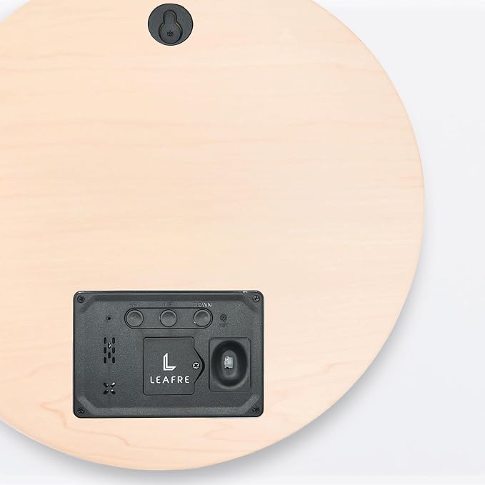 Minimalist LED Digital Wall Clock – USB Powered | Wooden, 12/24 Hour, Night Mode - Image 5