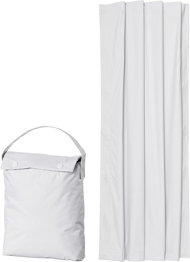 Amazon Basics Portable Room Darkening Light Blocking Blackout Curtain Shade by AmazonBasics