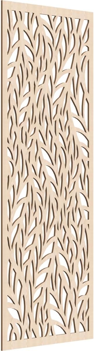 Ortonville Decorative Pierced Fretwork Wood Wall Panels, 33 3/8"W x 84 3/8"H x by EkenaMillwork