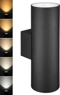 LEONLITE 22 Inch 5CCT LED Cylinder Up Down Wall Light Outdoor, 100V-277V by LEONLITE