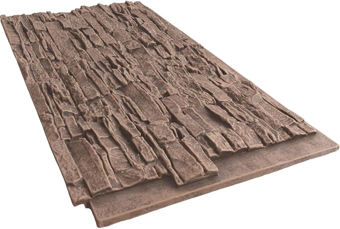 EverStone Canyon Ridge Faux Stone Panel, 45 3/4"W x 24 1/2"H x 1 1/4"D - Image 6