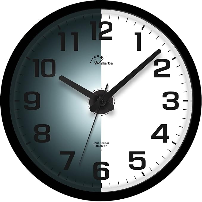 WallarGe Night Light Wall Clock - Image 9