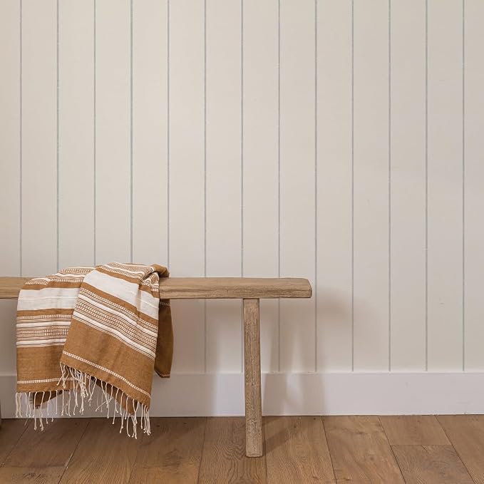 Tempaper x Pure Salt Textured Navy Bursa Stripe Removable Peel and Stick - Image 2