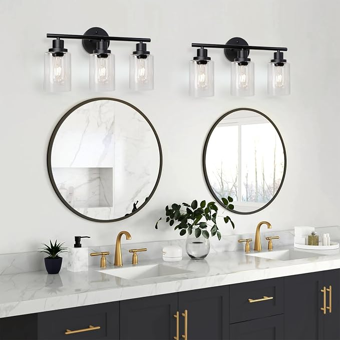 Unicozin Modern Bathroom Light Fixtures, 3 Light Vanity Lights, Living Room - Image 7