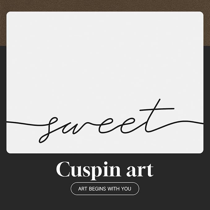 Framed Sweet Dreams Wall Art for Bedroom Decor, Modern Black and White - Image 6