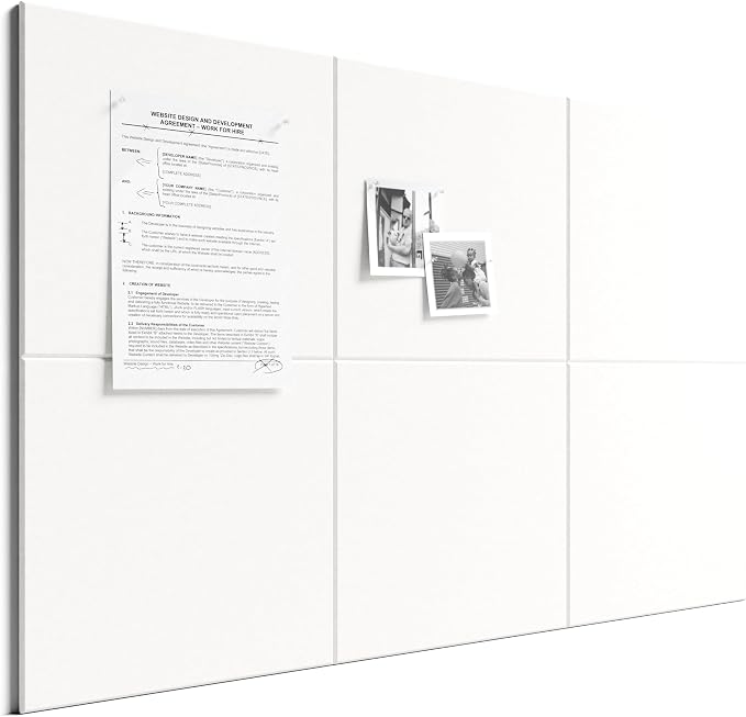 Bumusty Large Cork Board 36" x 24" Alternative by BUMUSTY