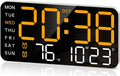 MASHI 8.4''Large Digital Wall Clock, Led Alarm Clock by MASHI