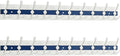SKOLOO Coastal Coat Rack Wall Mount-38-1/8 Beach House Entryway Wooden Coat Hook by SKOLOO