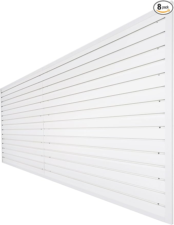 Slatwall Panels 4'x8' Garage Slat Wall Storage Systems Garage Wall Organizer by FRAYSCENT