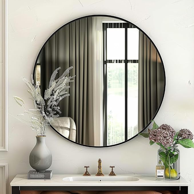 Mirror 18 inch, Round Wall Mirrors, Round Mirrors - Image 5