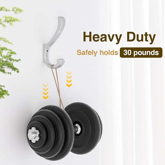 Coat Hooks for Hanging Heavy Duty - Image 5