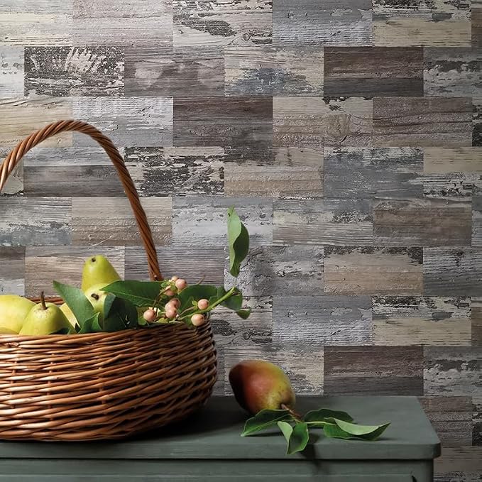 AULIGET 4 Pieces Peel and Stick Backsplash PVC Tile - Image 4