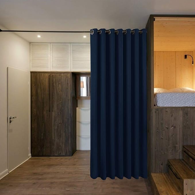 NICETOWN Privacy Room Divider Curtain Screen Partitions, Closet Door Curtain - Image 5