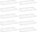 Lifewit Floating Shelves for Bathroom, Acrylic Wall Organizer for Perfume by Lifewit