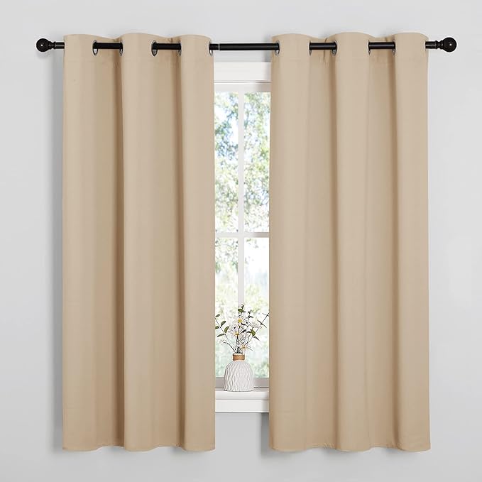 NICETOWN Thermal Insulated Grommet Room Darkening Curtains/Draperies/Panels - Image 2