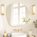 WallBeyond Asymmetrical Mirror, Irregular Wall Mirror, Wall Mirrors Decorative by WallBeyond