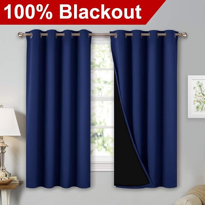 NICETOWN 100% Blackout Curtains - Image 2