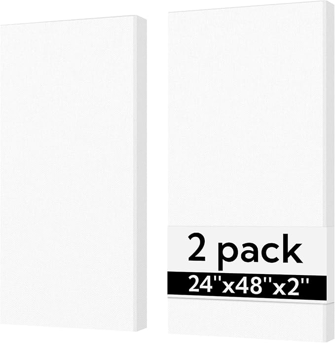 Olanglab Sound Acoustic Panels 2 Pack, Large Sound Proof Panels by Olanglab