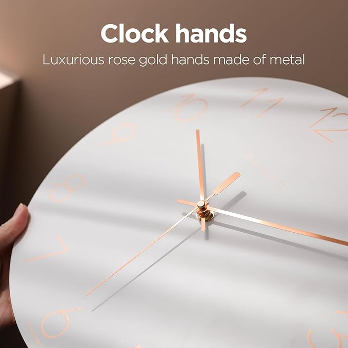 mooas Flatwood Wall Clock - Image 3
