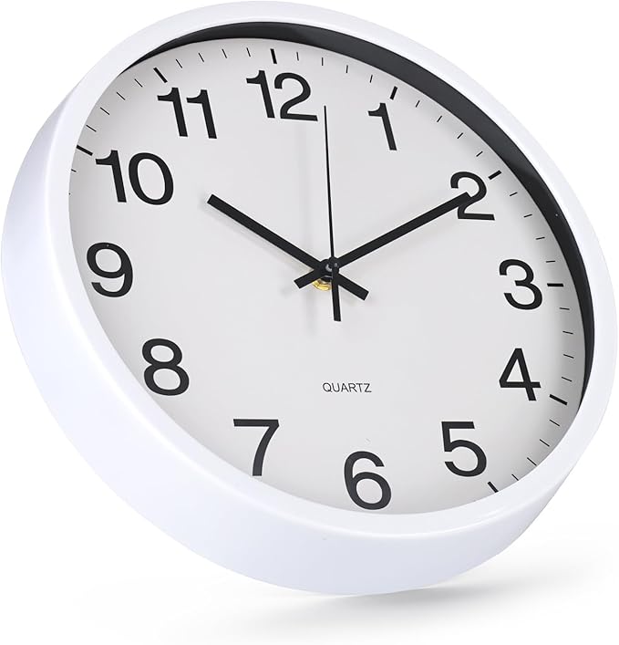 Wall Clock Non-Ticking Silent Quartz Movement Decor Clock Modern Simple Style - Image 2