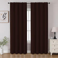 CUCRAF Blackout Curtains 96 inch Length 2 Panels Set, Rod Pocket Room Darkening by CUCRAF