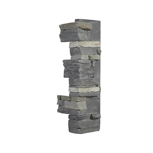 AZ Faux High-Density Polyurethane Faux Stone Interlocking Outside Corner by AZFaux