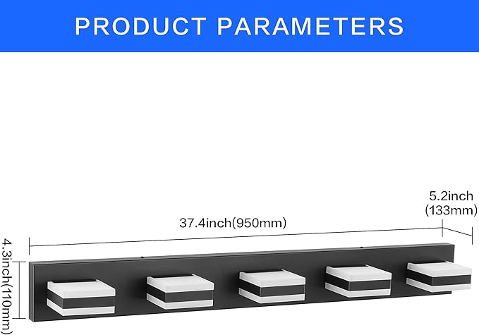 SOLFART Dimmable LED Vanity Lights - Image 6