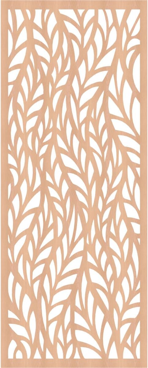 Ortonville Decorative Pierced Fretwork Wood Wall Panels, 19 3/8"W x 49 3/8"H x - Image 2