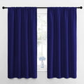 NICETOWN Bedroom Curtains Blackout Draperies, 1 Pair, 34-inch W x 63-inch L by NICETOWN