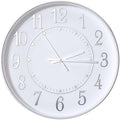 Wall Clock Modern Non-Ticking Battery Operated Silent Wall Clocks Simple Style by BAKBRAND