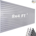 Slat Wall Paneling Garage Wall Organizer, Slat Board PVC Wall Panels Garage by FRAYSCENT