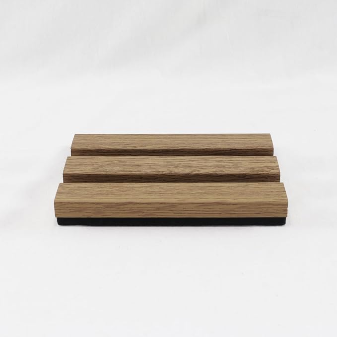 Wood Slat Acoustic Panels, 4.7"x5.9" 3D Wall Panels, Modern Fluted Sound - Image 6