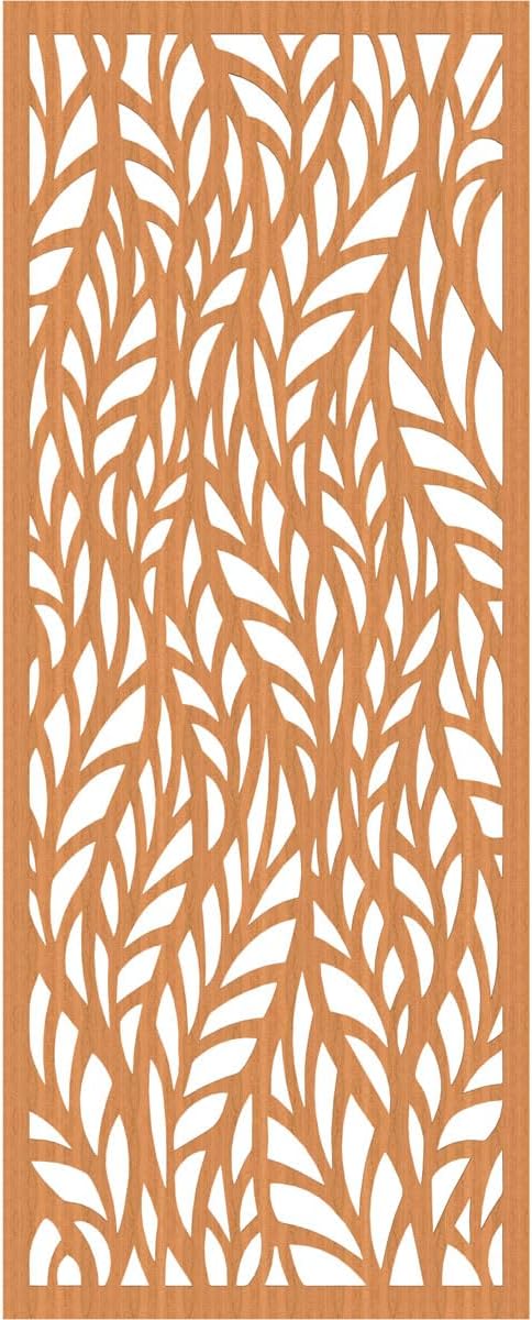 Ortonville Decorative Pierced Fretwork Wood Wall Panels, 37 3/8"W x 94 3/8"H x - Image 2