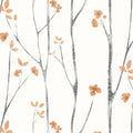 Timeet Boho Peel and Stick Wallpaper Floral Wall Paper Tree Contact Paper White by Timeet