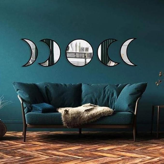 5 Pieces Scandinavian Natural Decor Acrylic Wall Decorative Interior Design - Image 8