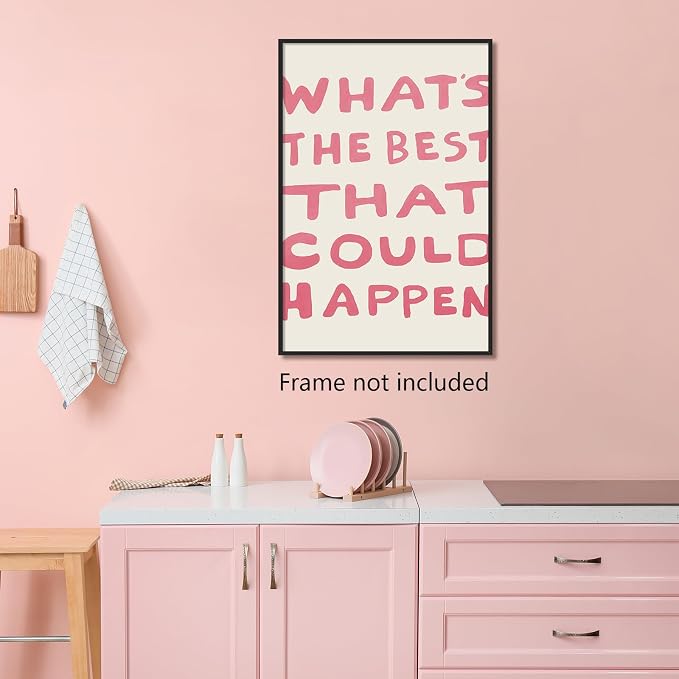 Yaasilinage Daily Reminder Positive Canvas Wall Art, Positive Affirmations Wall - Image 7