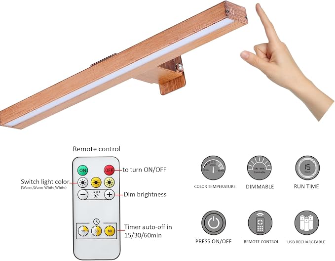 MIOBLUE LED Picture Light Battery Operated - Image 5