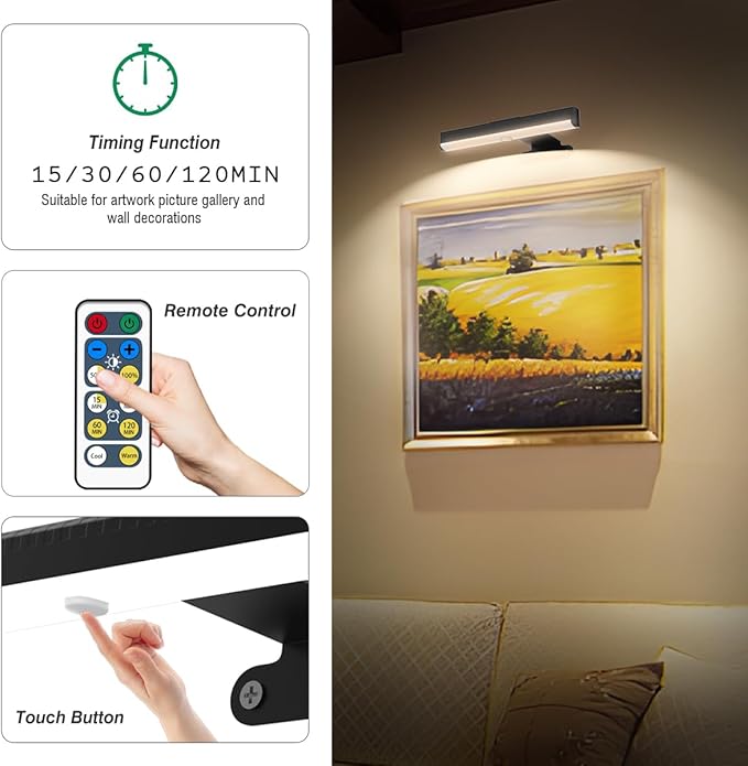 4Pack Wireless Picture Light - Image 4