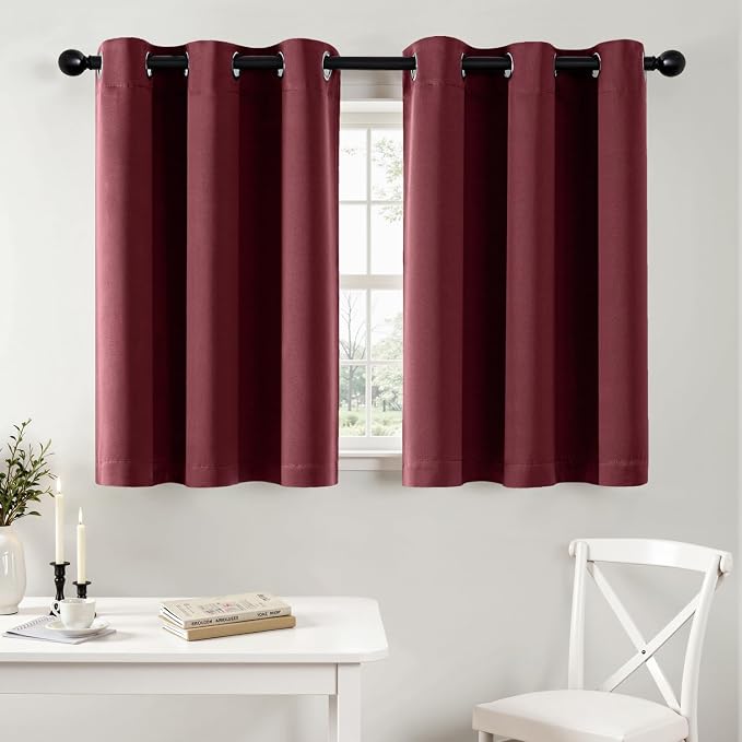 MIULEE Blackout Curtains for Bedroom Living Room 2 Panels, Thermal Insulated by MIULEE