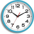 Roymnie Wall Clock Silent Non-Ticking Modern Clock Battery Operated 8 Inch by Unknown