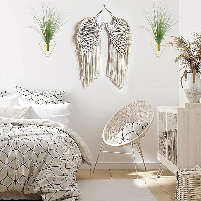 Hanging Planters with Artificial Plants - Image 5