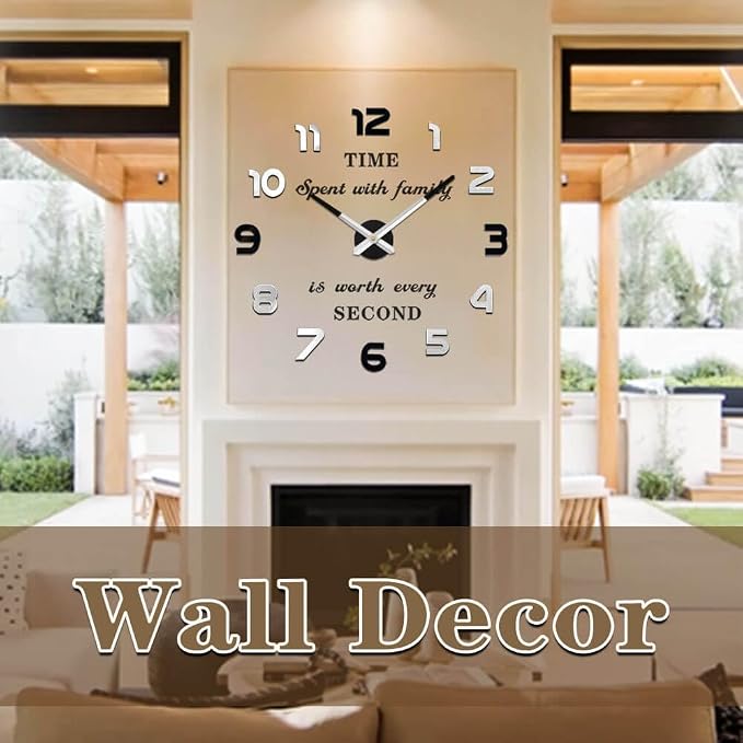 VANGOLD Design Sticker Wall Clock - Image 2