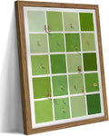 Framed Modern Green Wall Art, Minimalist Summer Swimming Pool Canvas Wall Decor by Unknown