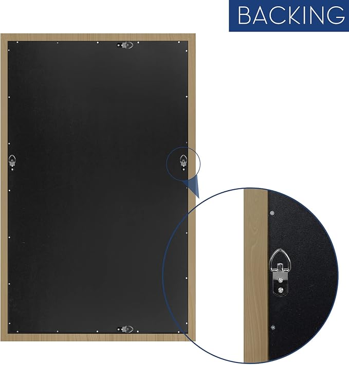 Black&Gold Framed Rectangle Bathroom Mirrors - Image 5